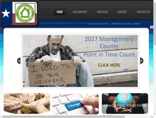 Tablet Screenshot of mctxhomeless.org